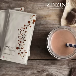 Leanshake Zinzino - baltymų ir skaidulų kokteilis