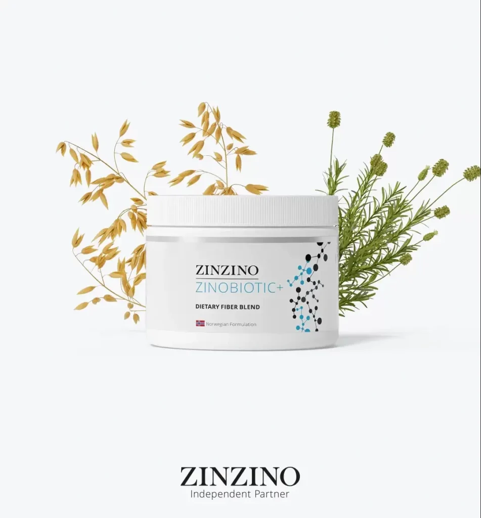 Maistinių skaidulų mišinys Zinzino Zinobiotic+