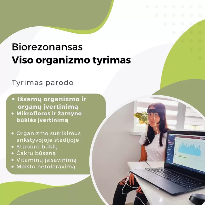 Biorezonansas viso organizmo tyrimas