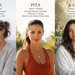 Konstituciniai tipai ajurvedoje (došos)