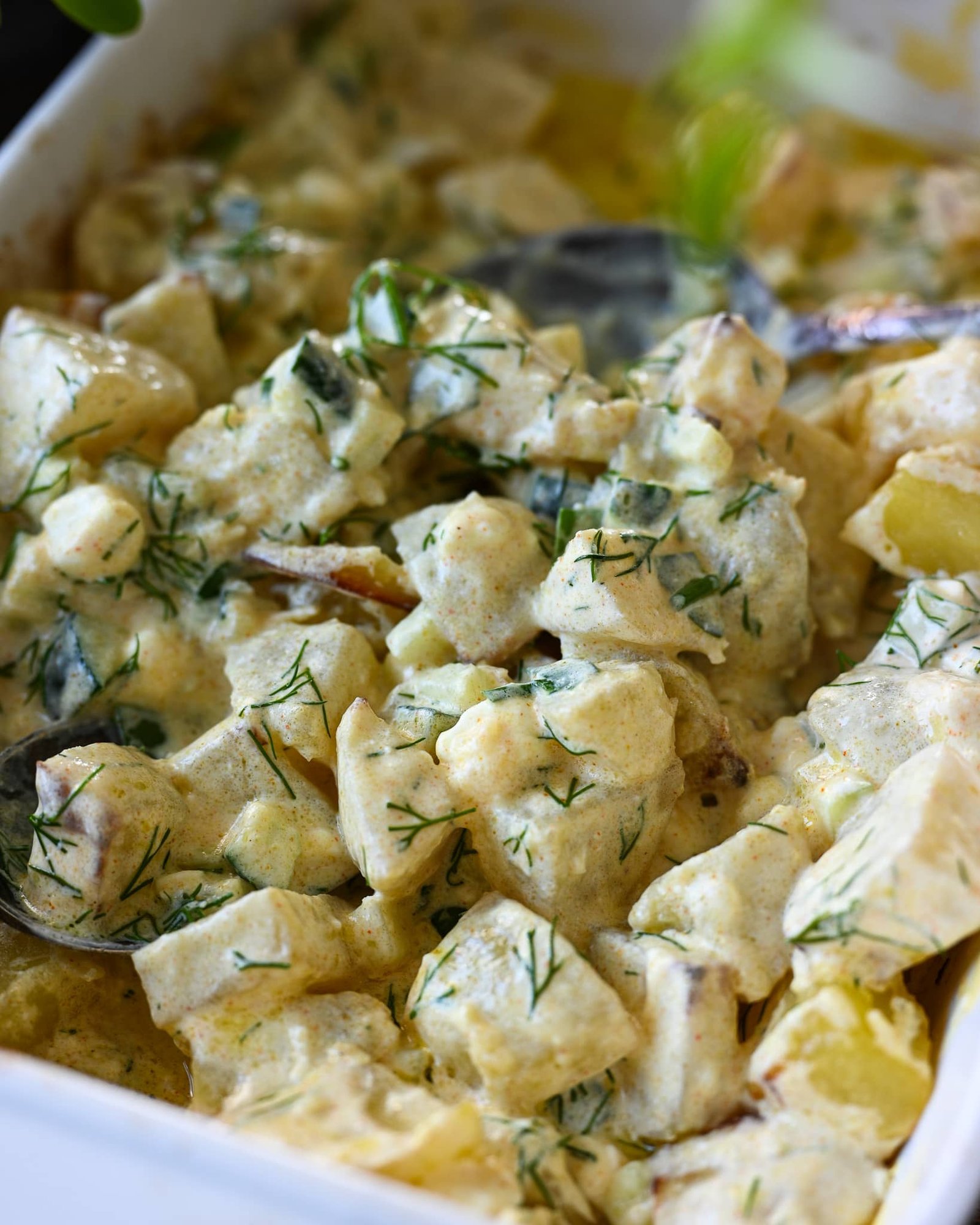 Keptos bulvės su jogurtiniu padažu - skanumynas, kurio neįmanoma atsisakyti!