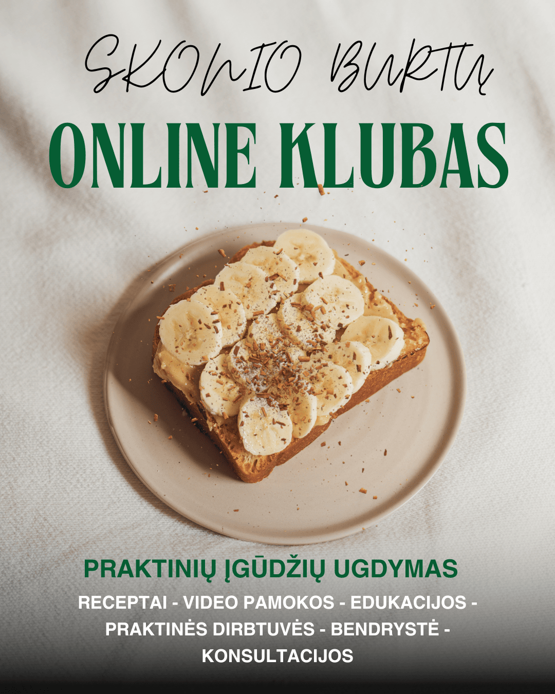 Skonio burtų Online klubas
