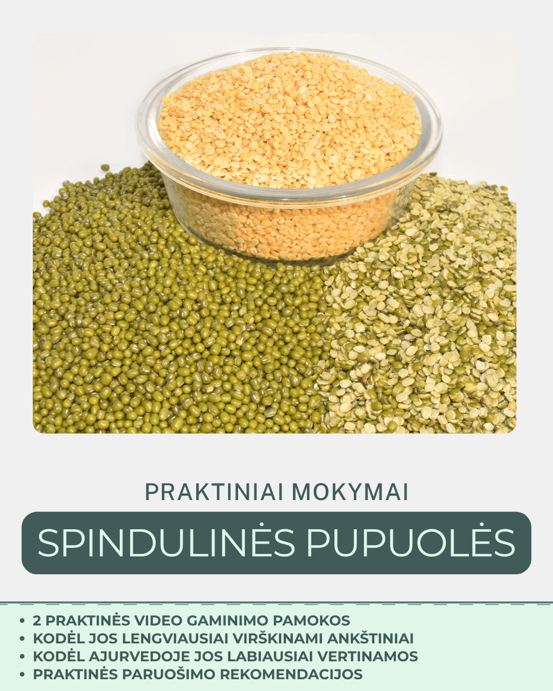 Spindulių pupuolės | Praktinis gidas ir gaminimo pamokos