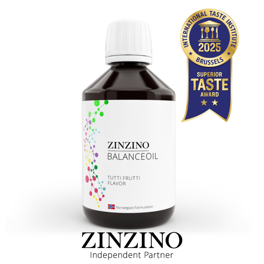 BalanceOil Tutti Frutti Zinzino omega 3, žuvies taukai vaikams