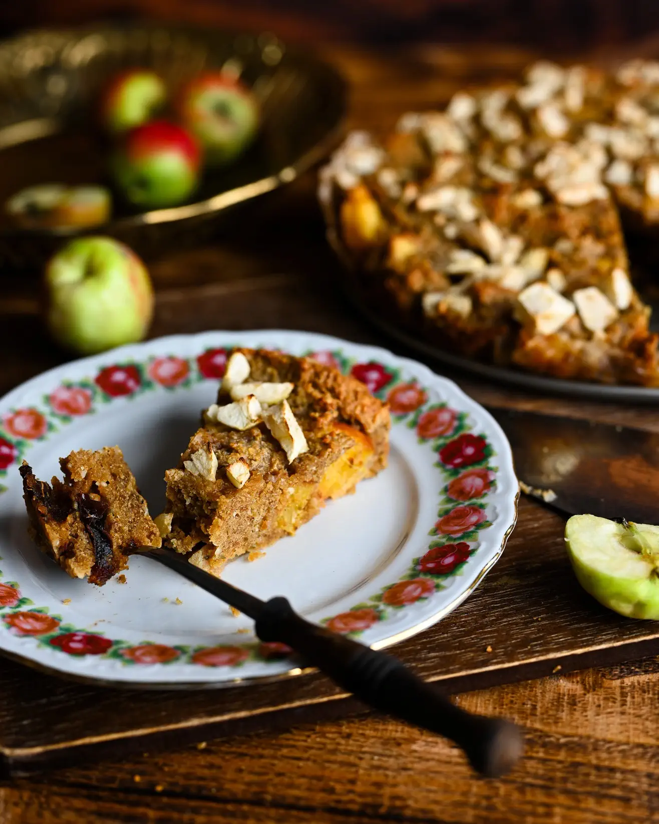 Baltyminis pyragas su vaisiais (be cukraus ir glitimo)