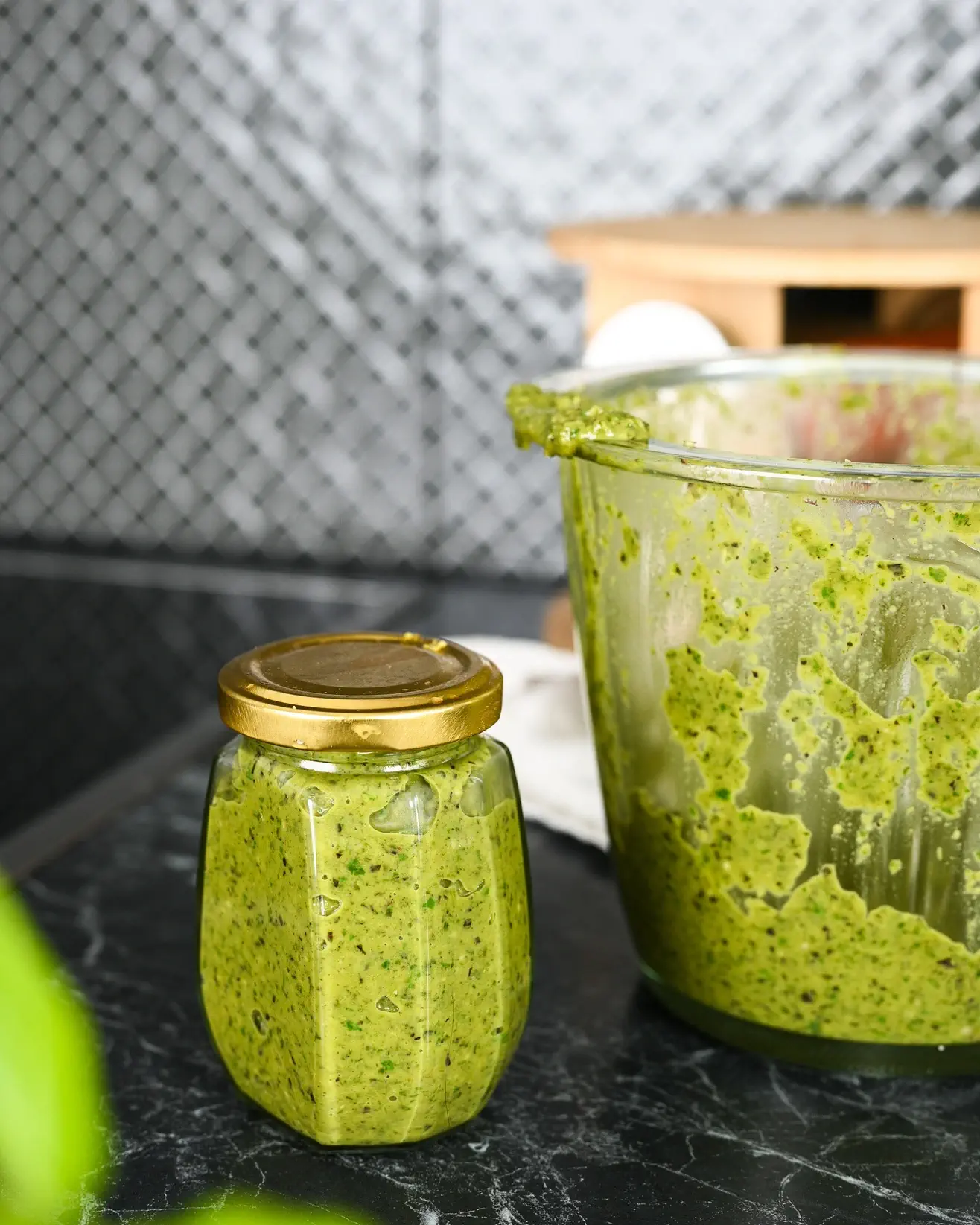Moliūgų sėklų pesto