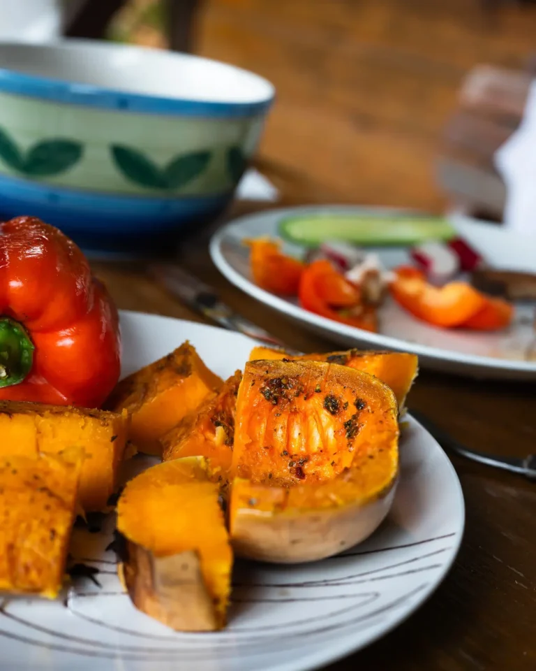 Grill daržovės su ajurvediniais prieskoniais ir ghee sviestu