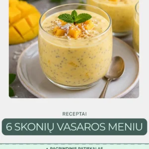 6 skonių vasaros meniu