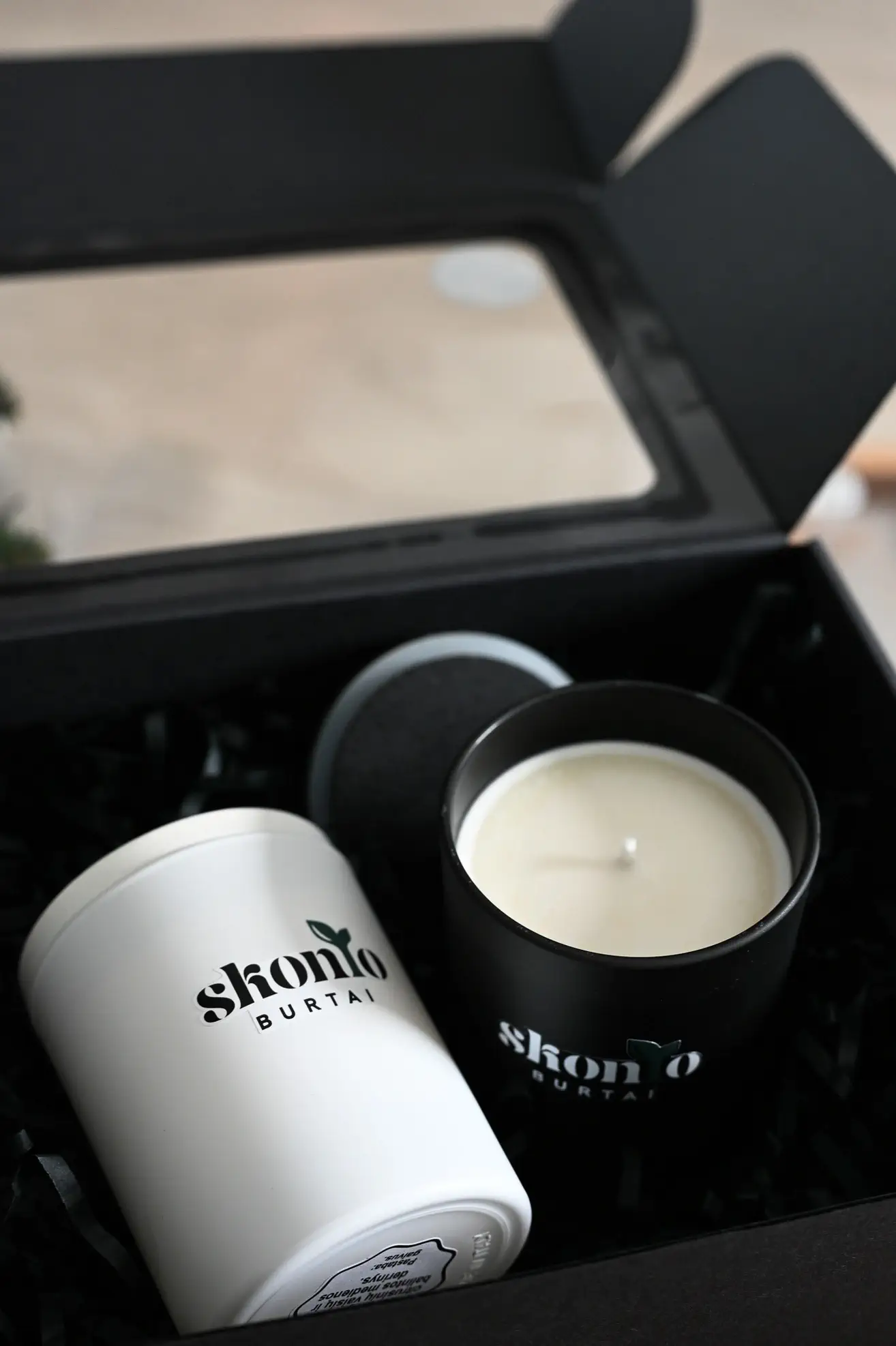 Kalėdinis žvakių rinkinys „Skonio burtai“