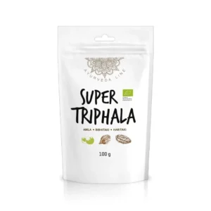 Bio Triphala 100 g – pagalba virškinimui, organizmo valymui ir esant vidurių užkietėjimui