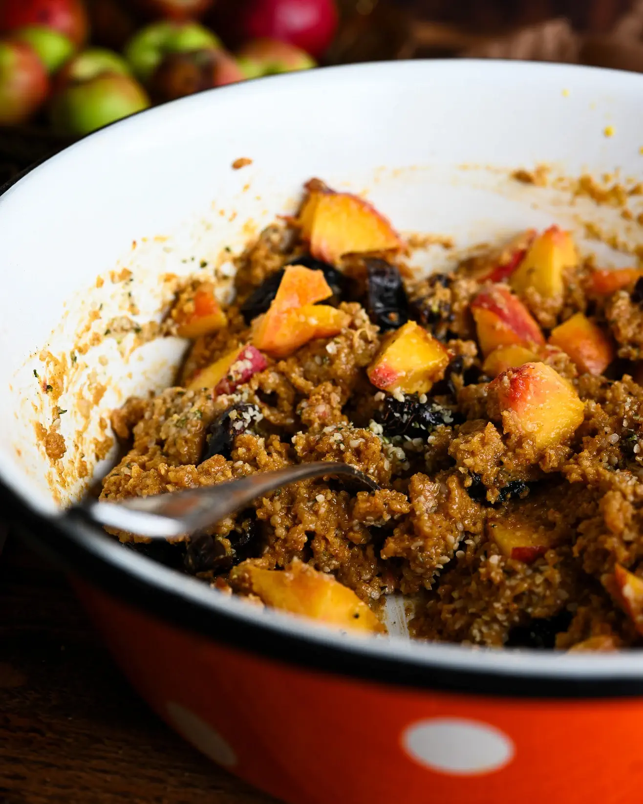 Baltyminis pyragas su vaisiais (be cukraus ir glitimo)