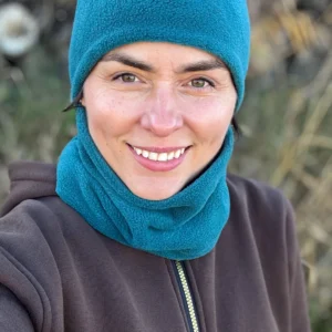 Flisinė galvos juosta su kaklaskare