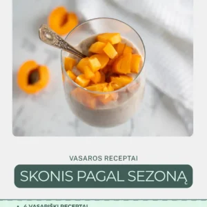Skonis pagal sezoną – vasaros receptų PDF gidas