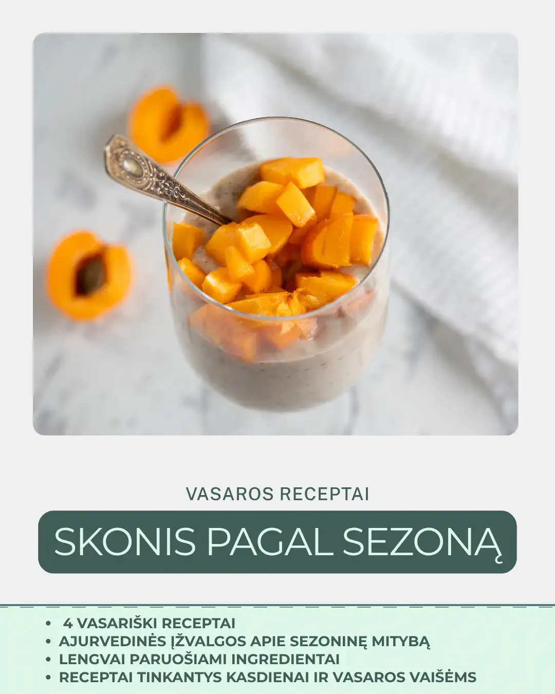 Skonis pagal sezoną – vasaros receptų PDF gidas