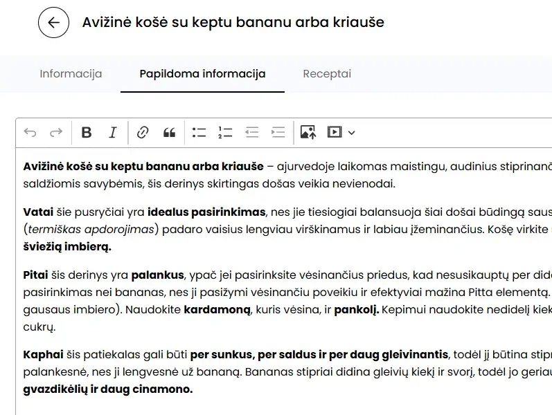 joga ir holistinė mityba