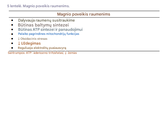 Vitamino D ir magnio derinio svarba fiziškai aktyviems žmonėms